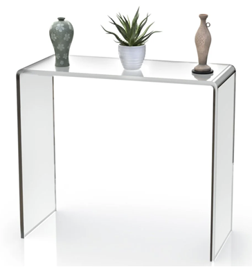 Waterfall console - Prismatic Furnishings